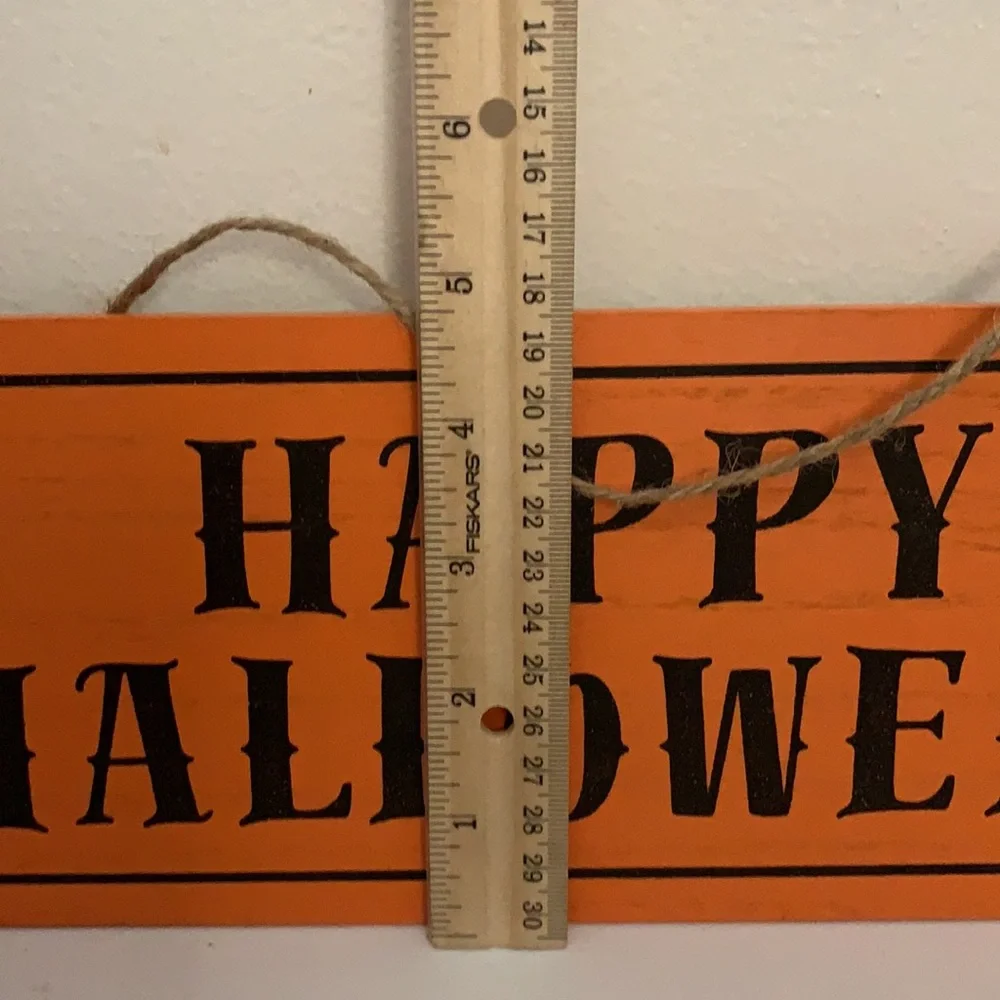 Halloween Target Wood Wall and or Door Hanging Decorations. Brand New.